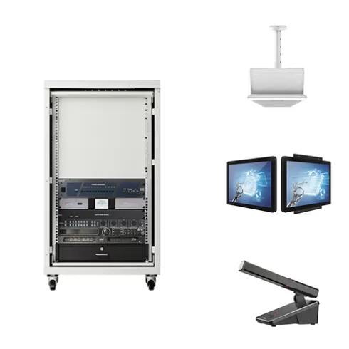 A66-16 WAY INTELLIGENT WIRED CONFERENCE SYSTEM
