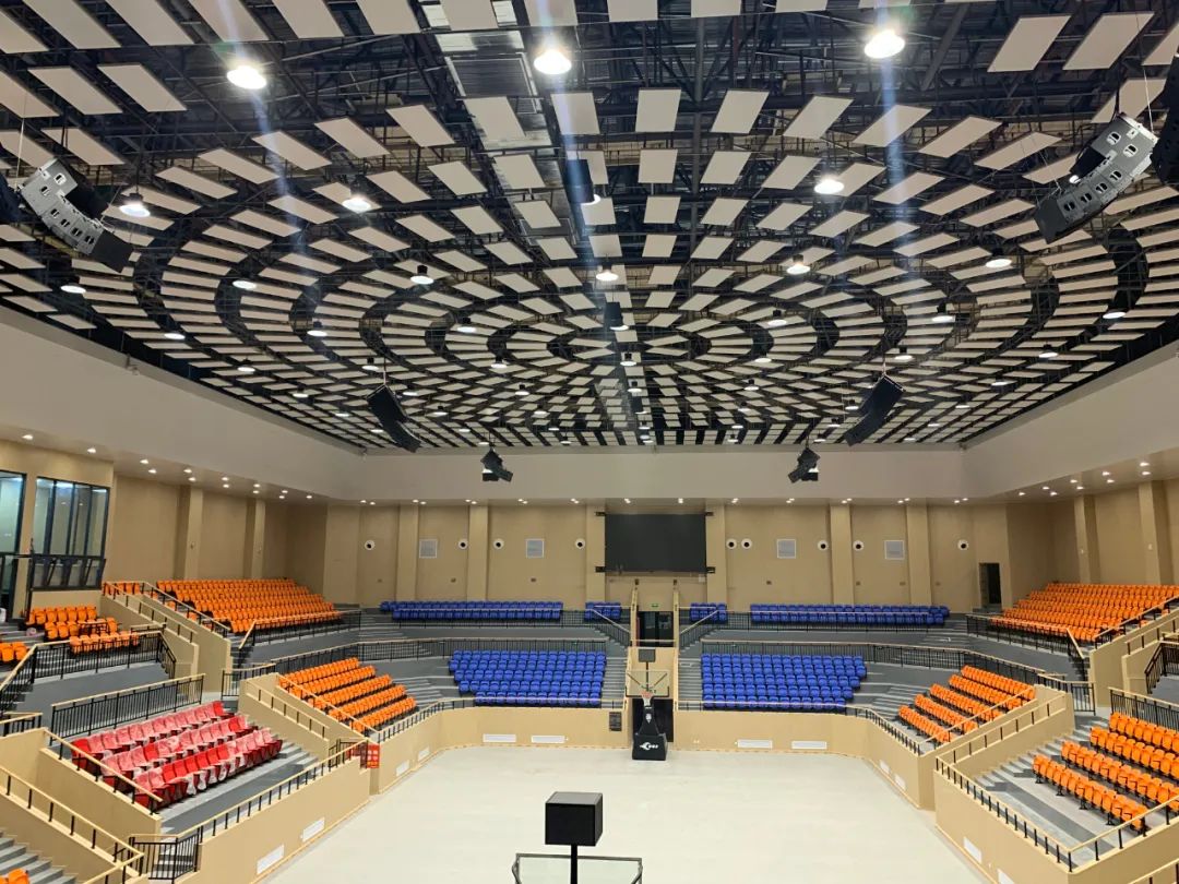 With sound transmission power sound King for Shandong Linpan Stadium sound amplification system escort