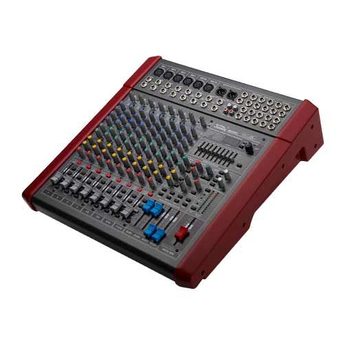 Audio Mixer Naphon 12 Channels 2 Buses Output Digital SPX Multi-Effect Processor Sound Mixer MG124CX Naphon PMX-1000 10-channel Powered Audio Mixer